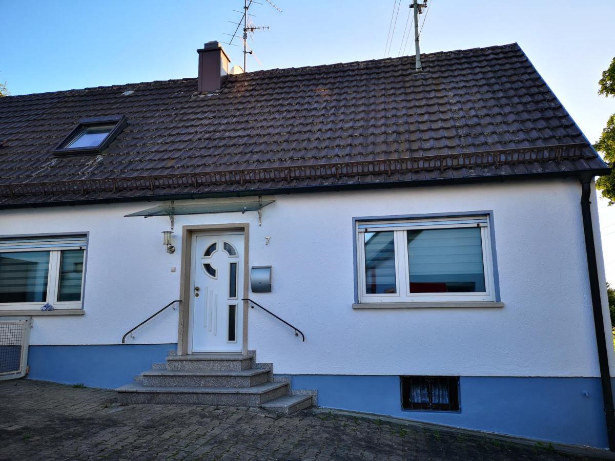 Haus Mitten In Herzen Von 군즈부르크 외부 사진